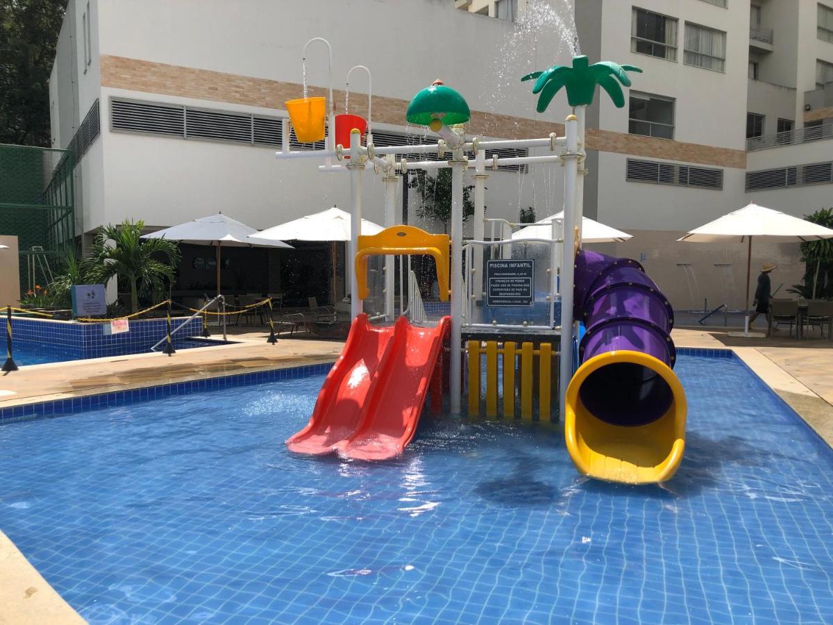 Park Veredas Do Rio Quente Flat 518 - Com Acesso Ao Rio Dış mekan fotoğraf